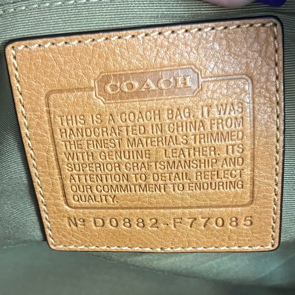 Coach Signature Transatlantic Weekender Duffle Bag - Picture 8 of 12